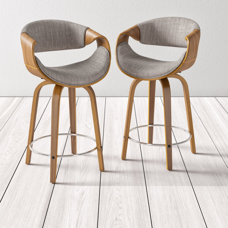 AllModern Marina Swivel Bar Stool & Reviews Wayfair